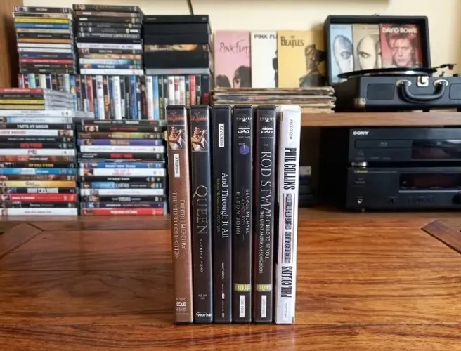 DVDs Música Internacional- Diversos Cantores - 6 DVDs