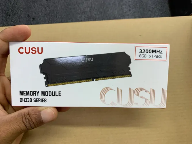 Kit Placa mãe A320M-DX Mancer + Memória RAM 8GB Cusu 3200Mhz