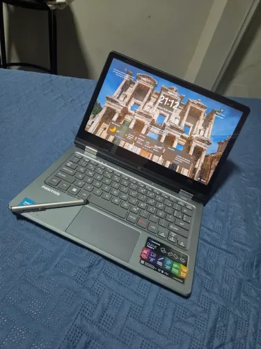 Notebook Positivo Duo 2 em 1 Intel Celeron C4128B-3 4GB 128GB 11,6" IPS HD Windows 11