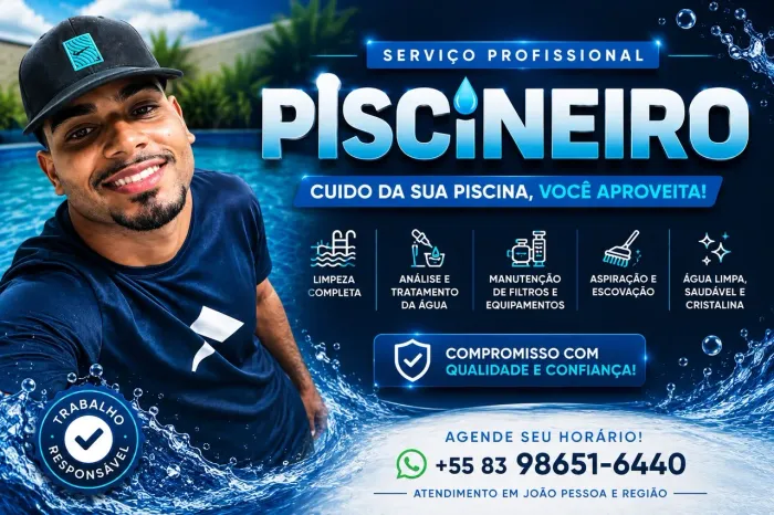 LIMPADOR DE PISCINA