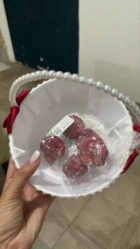 Vendo Cestinha de Daminha já com 500 Pétalas