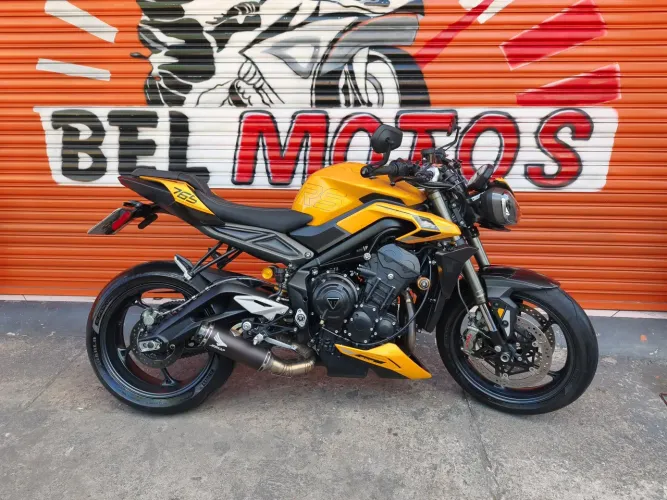 TRIUMPH STREET TRIPLE 765 RS 2026 COM 4 MIL KM BEL MOTOS