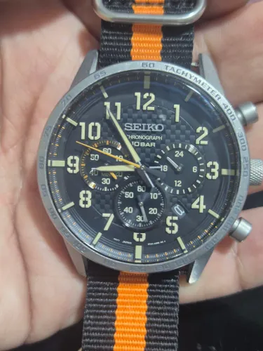 Relógio SEIKO CRONÓGRAFO NEO SPORT SSB367P1 100 METROS - ÓTIMO ESTADO