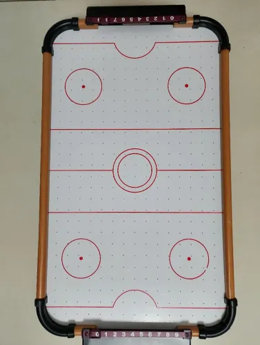 Mini Hockey Table Tabletop Game Battery Operated Top Fun Top