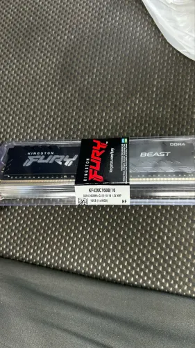 Memória RAM 16GB 3200MHz - Fury