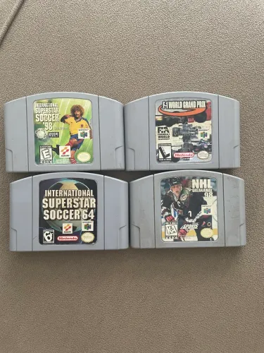 Jogos Nintendo 64 - funcionando 