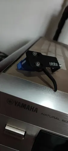 Cápsula Ortofon 2m blue pré montada em headshell sh4 black