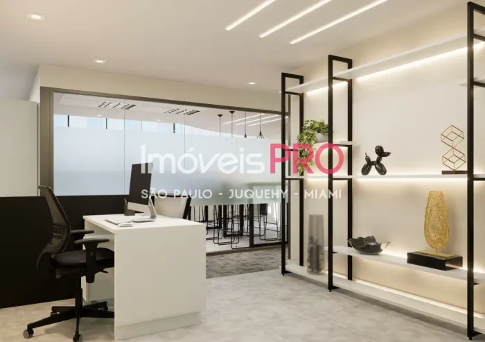 Conjunto corporativo com 330m² na região da Berrini pronto para entrar