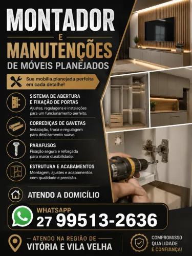 Montador e Reparação de Móveis