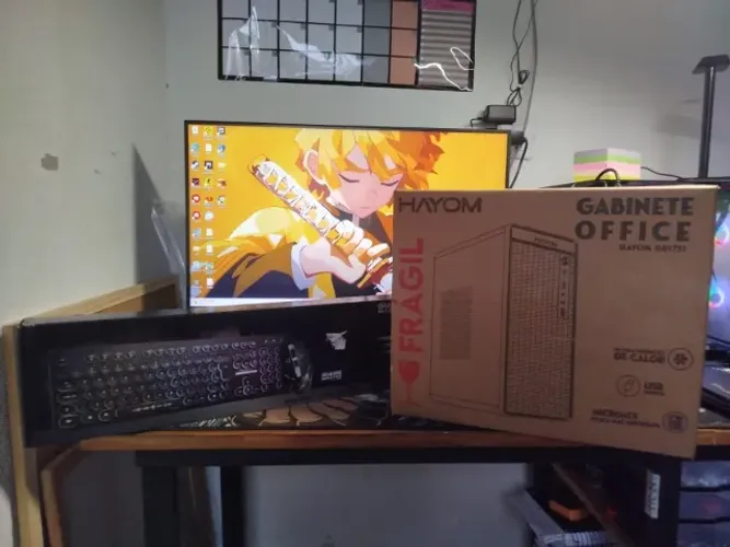 PC Completo Intel i5 + SSD + Kit Gamer K-Mex Novo