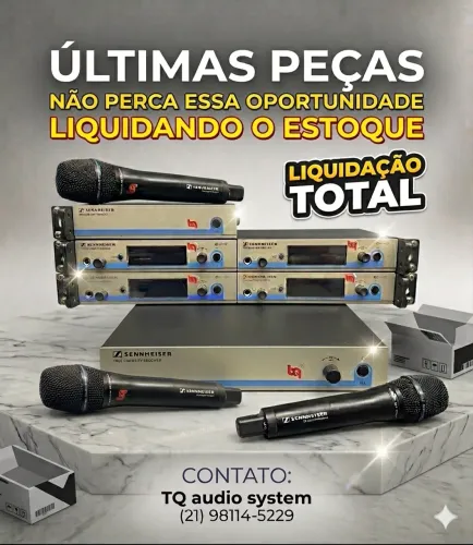 Microfone sem fio Sennheiser ew500 G3