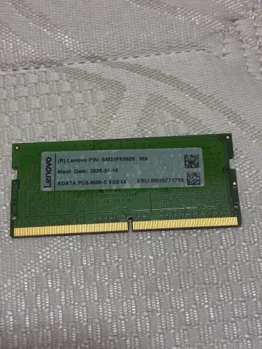 Memória RAM DDR5 para Notebook 1x8Gb 5600Mhz