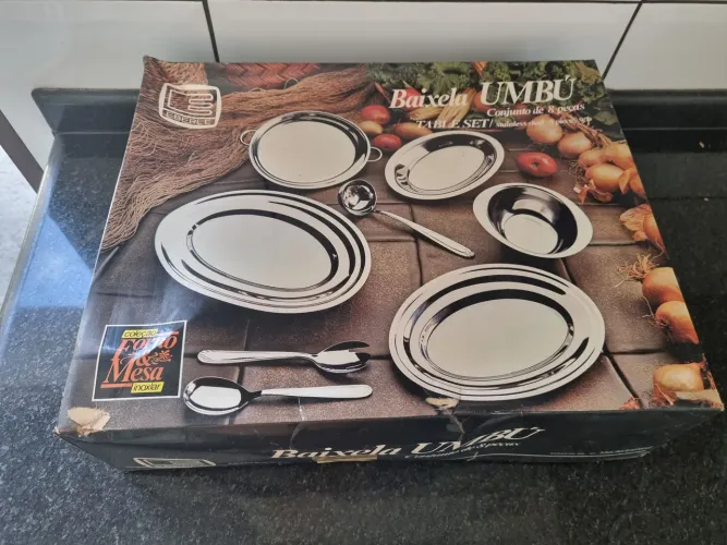 Jogo de Baixelas Umbú com 8 peças