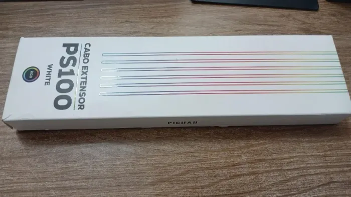 Cabo extensor branco 24 pinos ARGB.