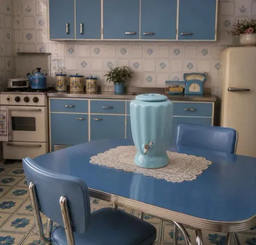 Filtro água dos anos 80 em porcelana