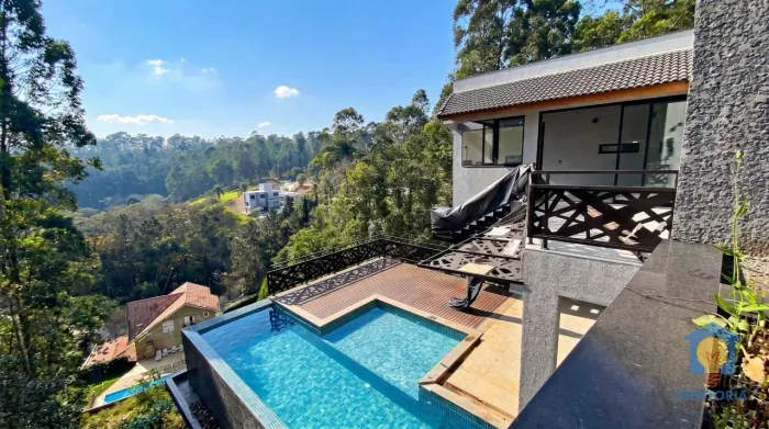 Casa com 4 dormitórios à venda, 328 m² por R$ 4.000.000,00 - Jordanésia - Cajamar/SP