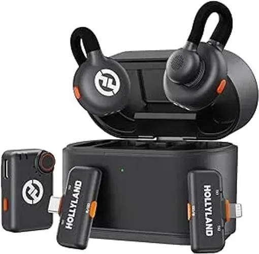 Microfones Hollyland LARK  M2S Duo Combo Lacrado - ABAIXEI PRA VENDER HOJE 