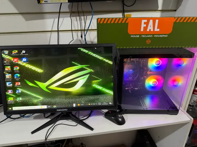 Pc Gamer COMPLETO I5 Tela 23p. Novo, Lacrado na Caixa 