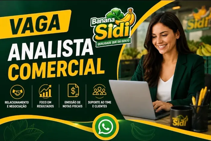VAGA - ANALISTA COMERCIAL