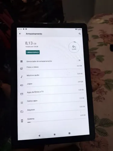 Vendo esse tablet 10.1 polegadas bem grande 128 gigas 6 de ram leia todo anuncio porfvo 