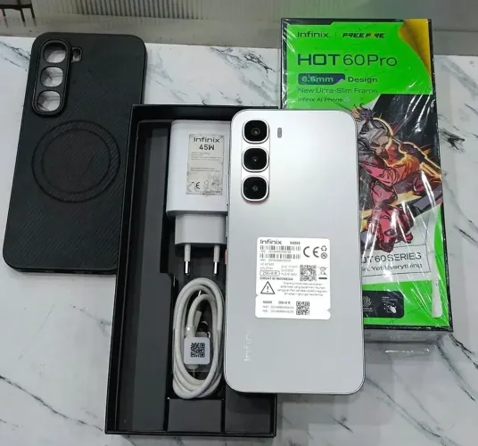 ***Infinix Hot 60 PRO NFC 256gb 08gb Ram Lacrado Entregamos Garantia 