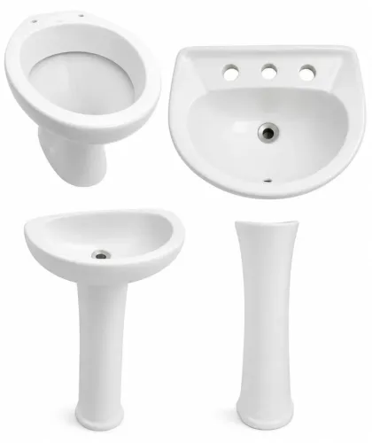 Kit completo de cerâmica para banheiro