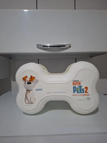 Balde de pipoca personalizado do desenho Pet