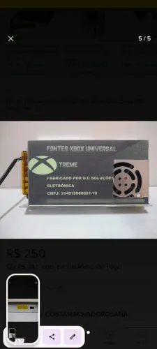 Fonte profissional Xbox one Xtreme 