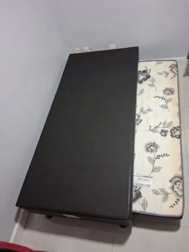 Cama box solteiro + bicama