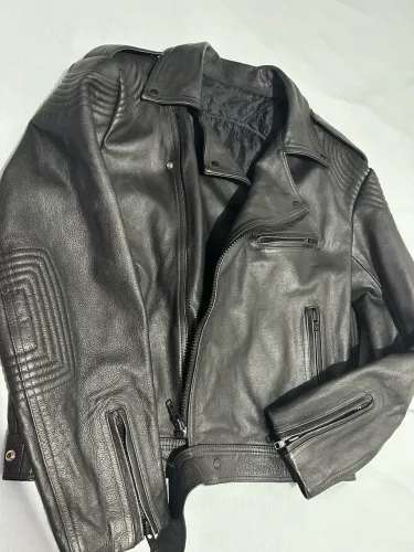 Jaqueta de couro