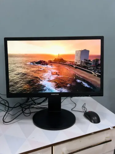 Monitor LED 22 Polegadas Positivo 22MP55PJ com Suporte Regulável e HDMI  
