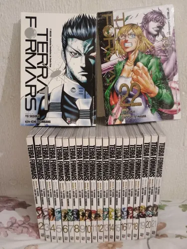 Mangá Terra Formars- Volumes 1 ao 22