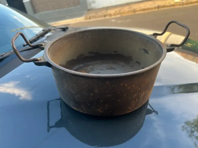 Panela caçarola 5 litros antiga 