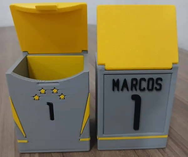 Porta figurinhas Seleção Brasileira - Marcos 12