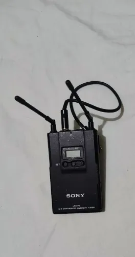 Microfone de mão profissional Sony 