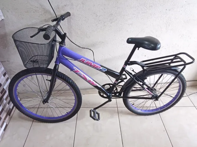 VENDO BIKE ARO 24 ROXA