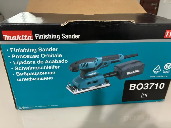 Lixadeira Orbital 190W 220V MAKITA BO3710 SEMINOVA