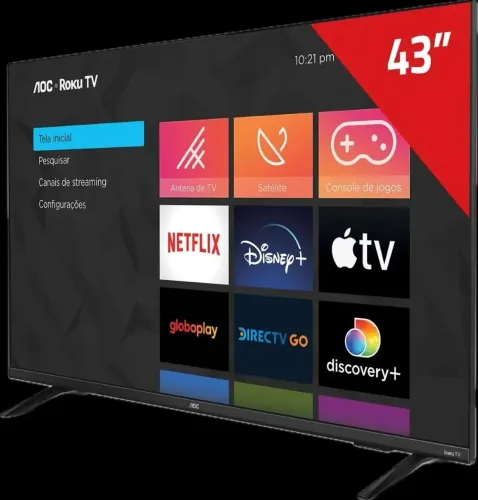 SMARTV AOC 43 POLEGADAS