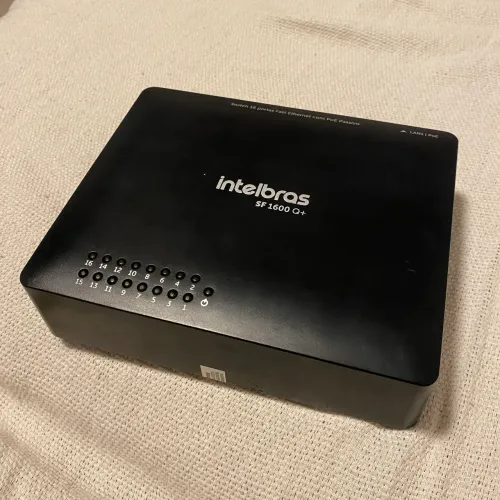 Switch Intelbras 16 portas POE PASSIVO