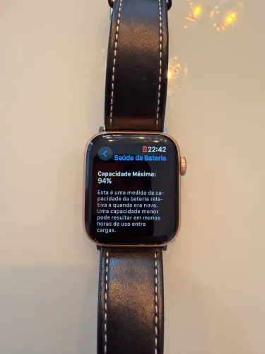 Apple watch série 6 44mm Rose (94% bateria, perfeito estado)