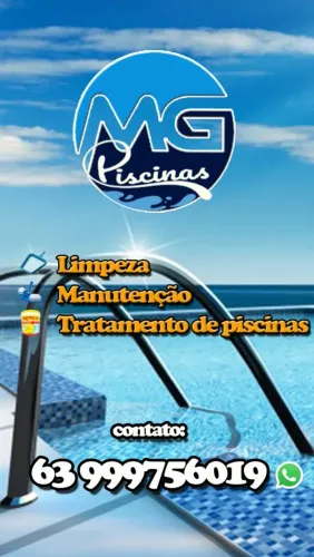 Limpeza de piscina / Piscineiro.
