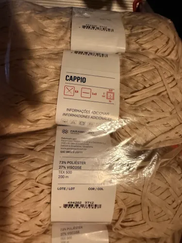 Vendo lote de 13 rolos de fio cappio  pinguim