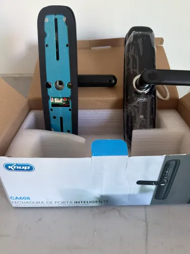 Fechadura Inteligente Knup KP-CA608 Wi-Fi | Nova | Nunca Instalada