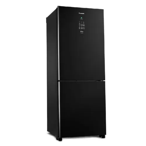 Geladeira Black Glass Panassonic