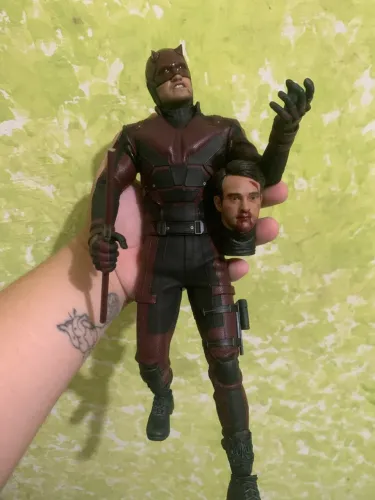 Hot Toys Demolidor Netflix 2017 completo e novíssimo