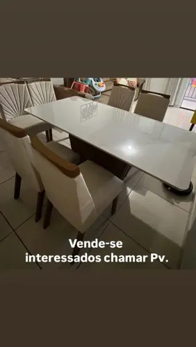 Mesa jantar 6 cadeiras