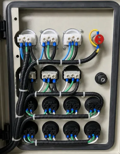 QUADROS INDUSTRIAIS DE TOMADAS PARA OBRA