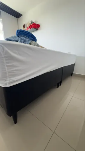 Box cama queen ortobom 