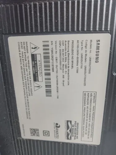 Vendo TV Samsung tela trincada 55 polegadas