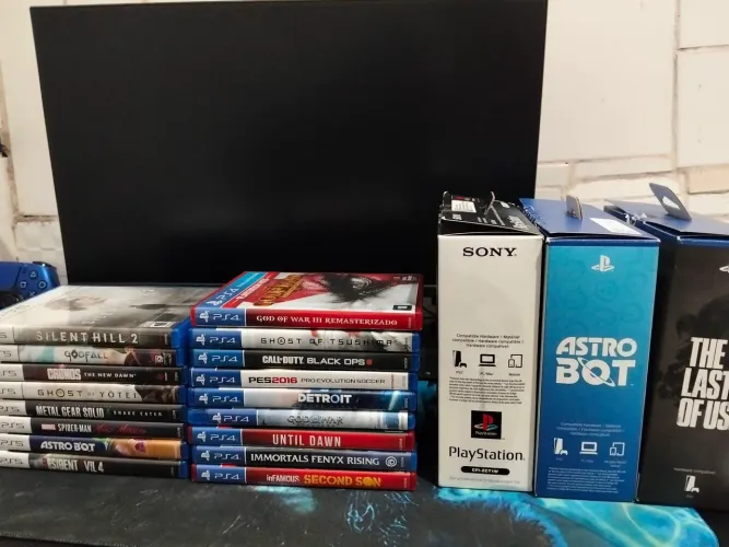 Controles e Jogos de PS5/PS4
